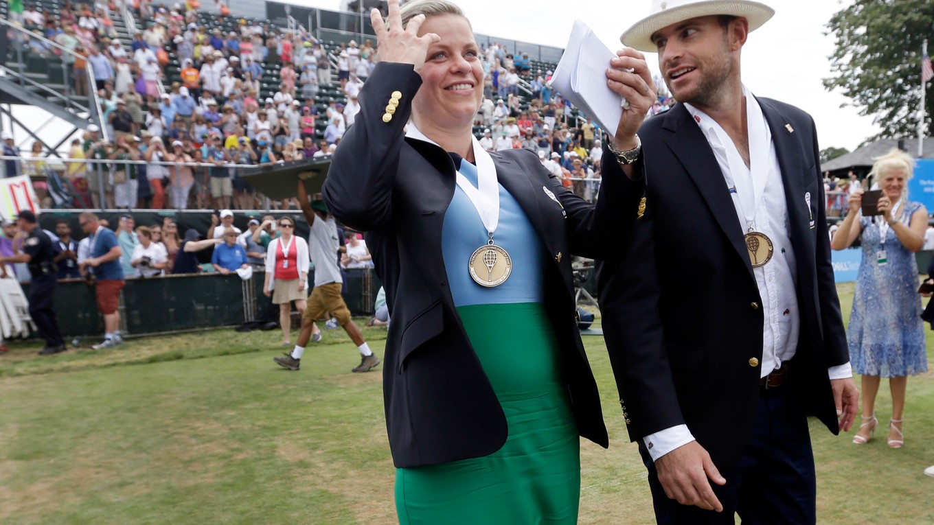 Kim Clijstersovú a Andyho Roddicka uviedli do Siene slávy.