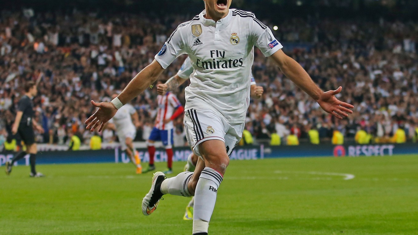 Javier Hernandez ešte v drese Realu Madrid.