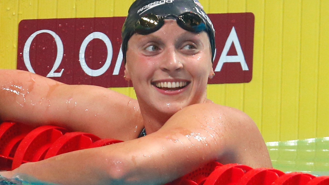 Už svoje tretie zlato v Budapešti získala Američanka Katie Ledecká.