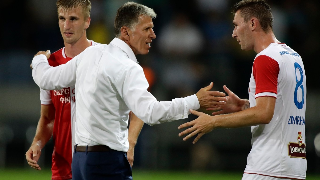 Slavia so Slováckom nemala problém.