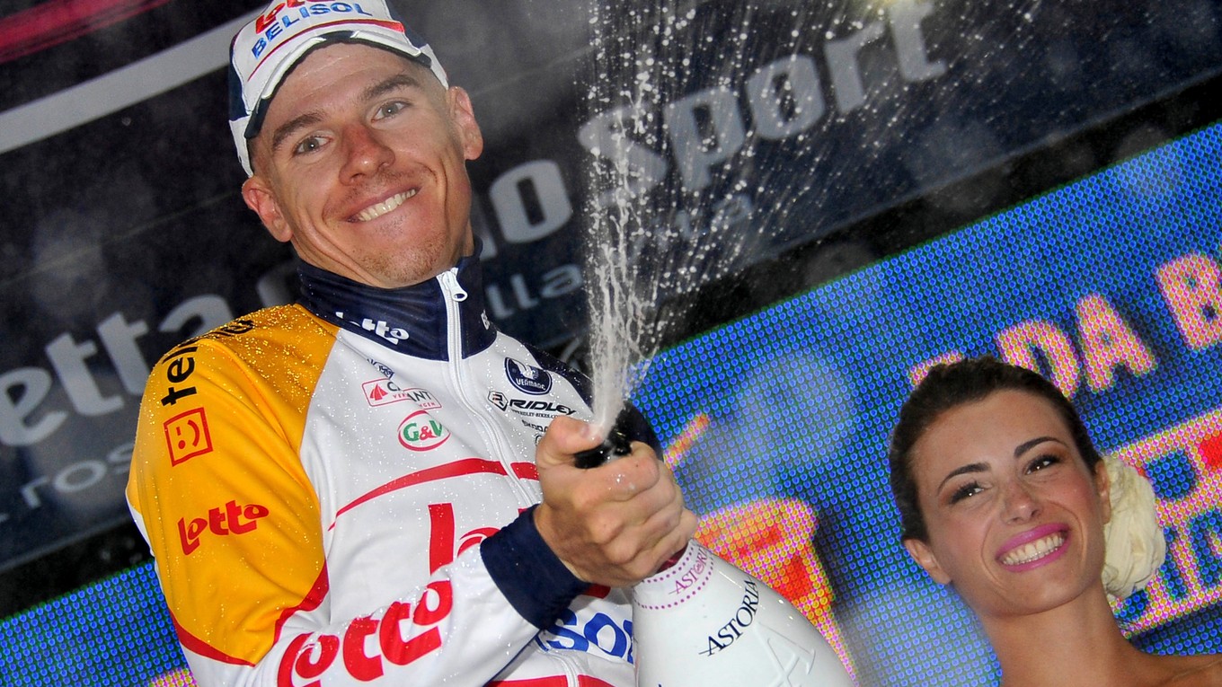 V roku 2013 sa Adam Hansen radoval z víťazstva v siedmej etape pretekov Giro d'Italia.