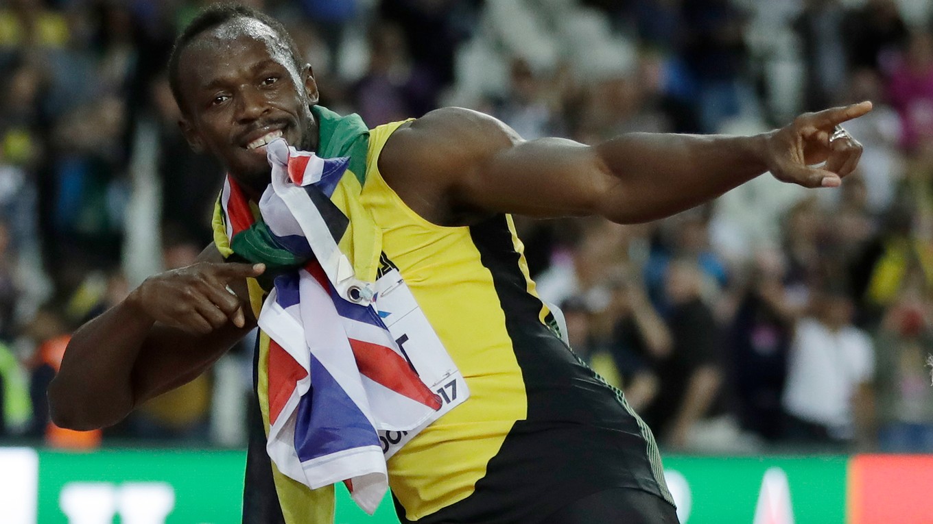 Usain Bolt nevyhral, ale lúčil sa spôsobom jemu vlastným.