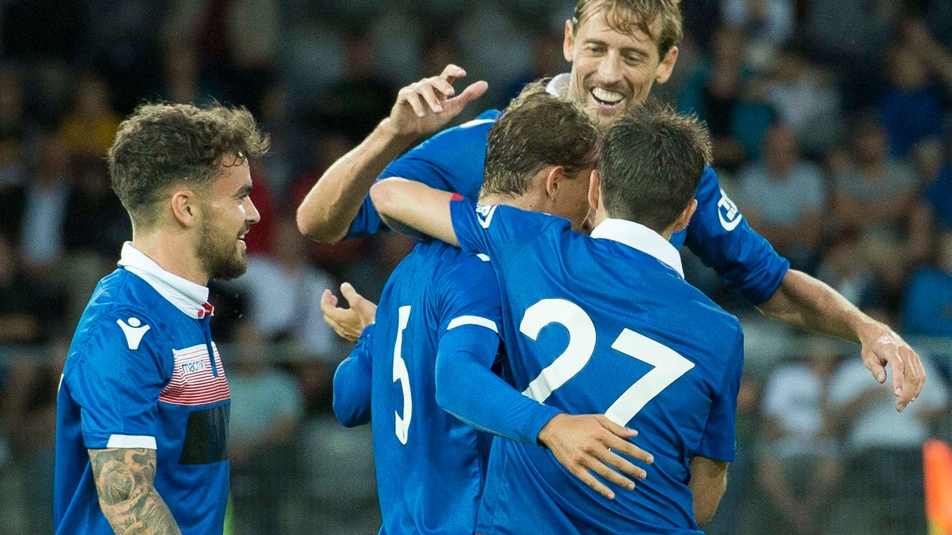 Hráči Stoke City. Ilustračné foto.