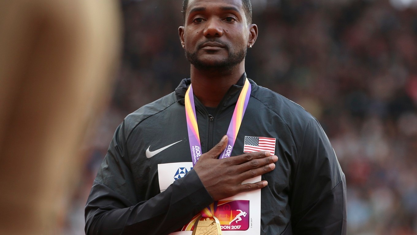 Justin Gatlin.