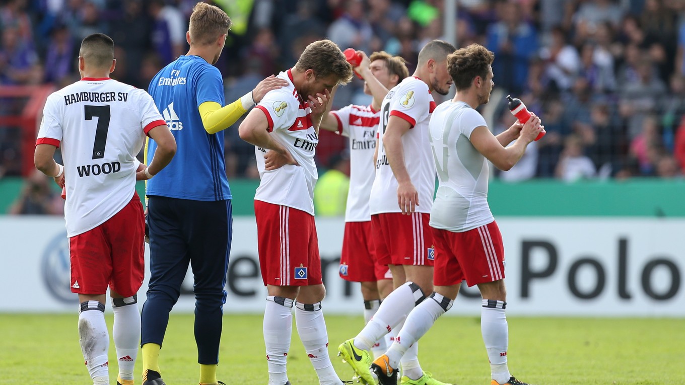 Hráči klubu Hamburger SV.