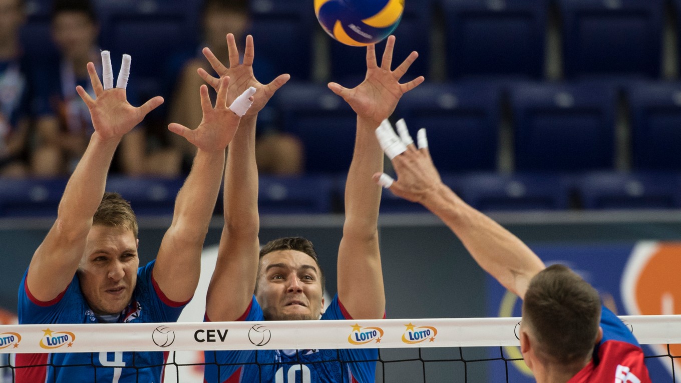 Slovenskí volejbalisti vstúpili do ME neúspešne.