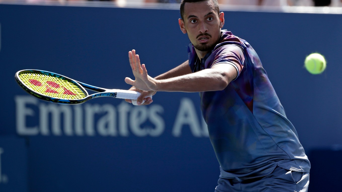 Nick Kyrgios končí na US Open 2017.