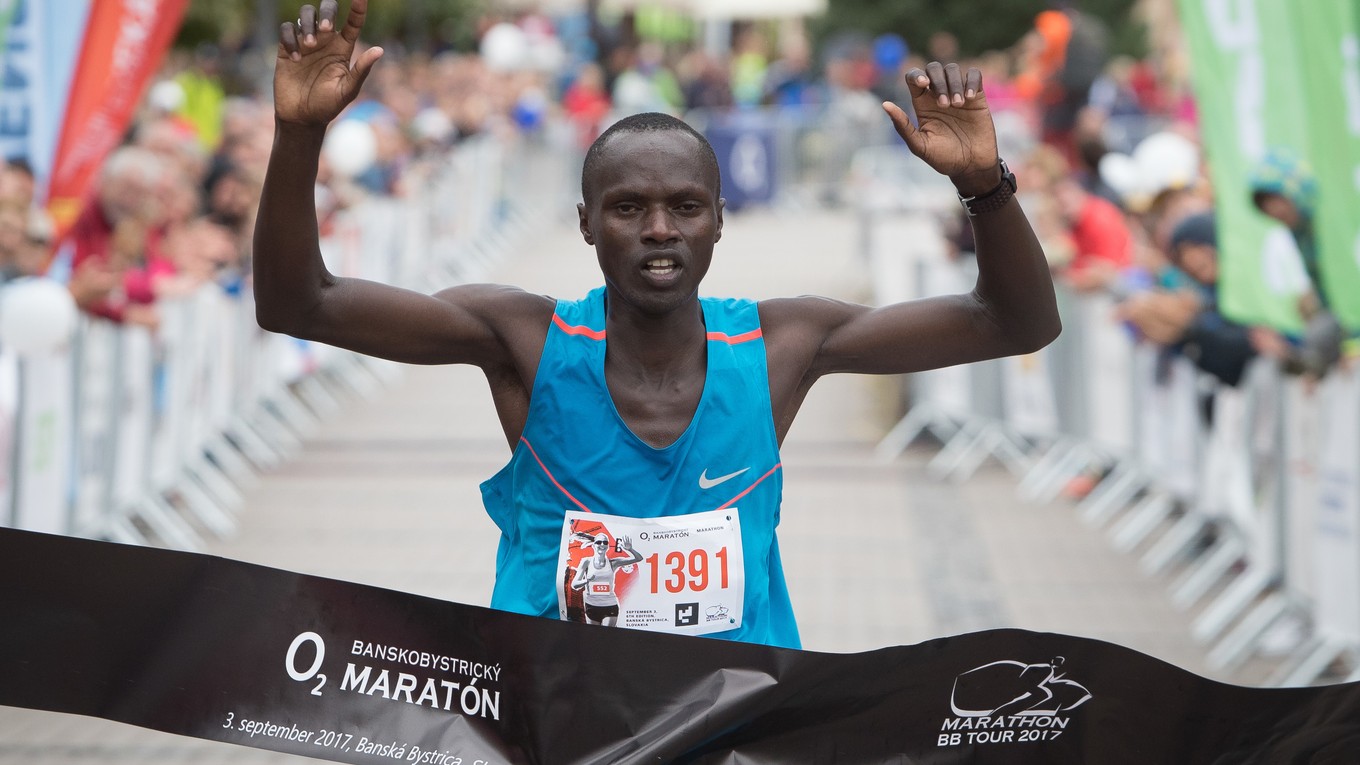 Banskobystrický maratón ovládol Keňan Karim Kwemoi.