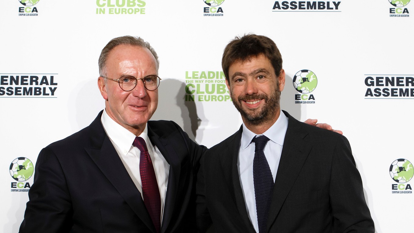 Andrea Agnelli (vpravo).