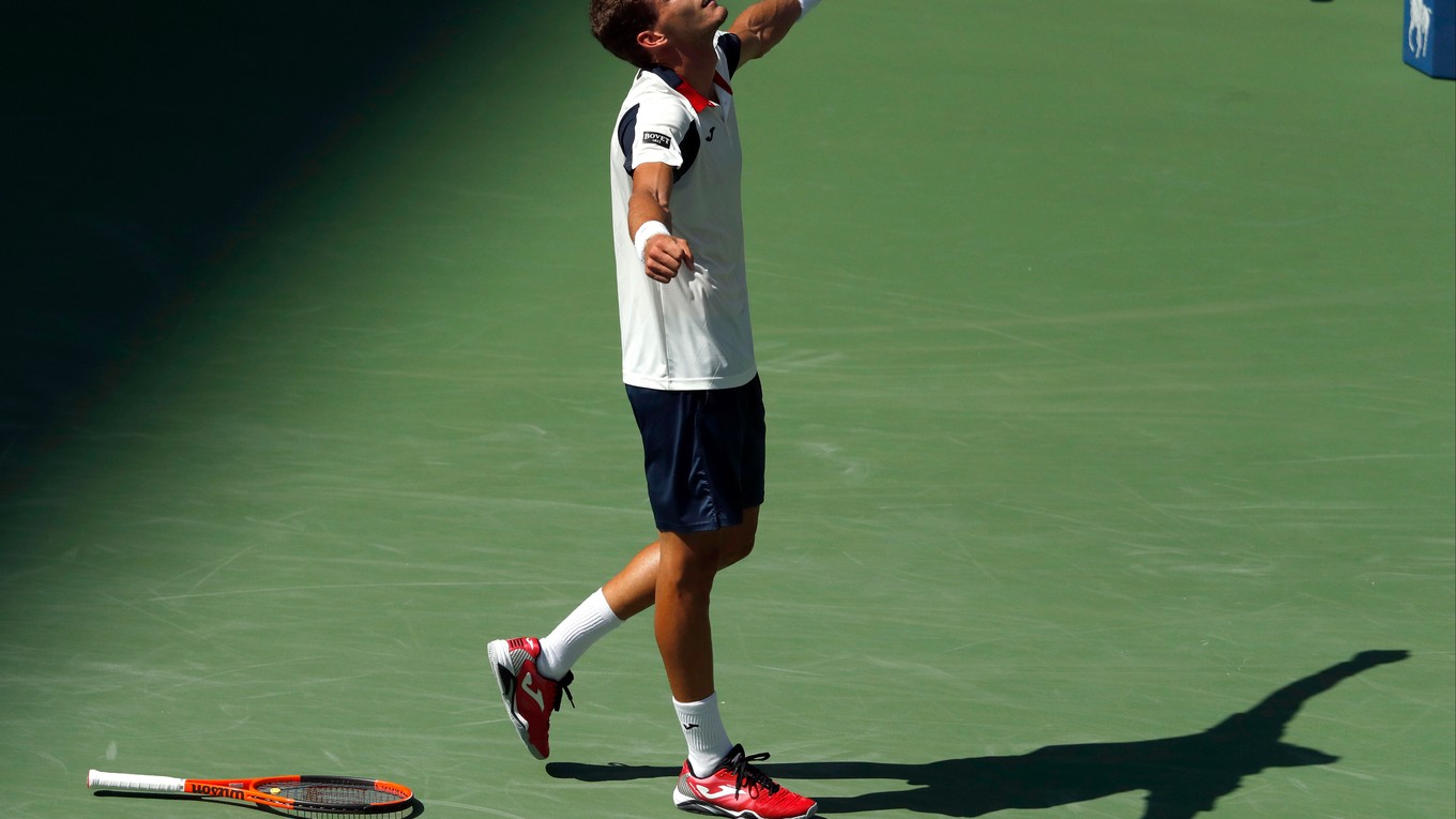 Pablo Carreno-Busta sa ako prvý prebojoval do semifinále mužskej dvojhry na US Open.