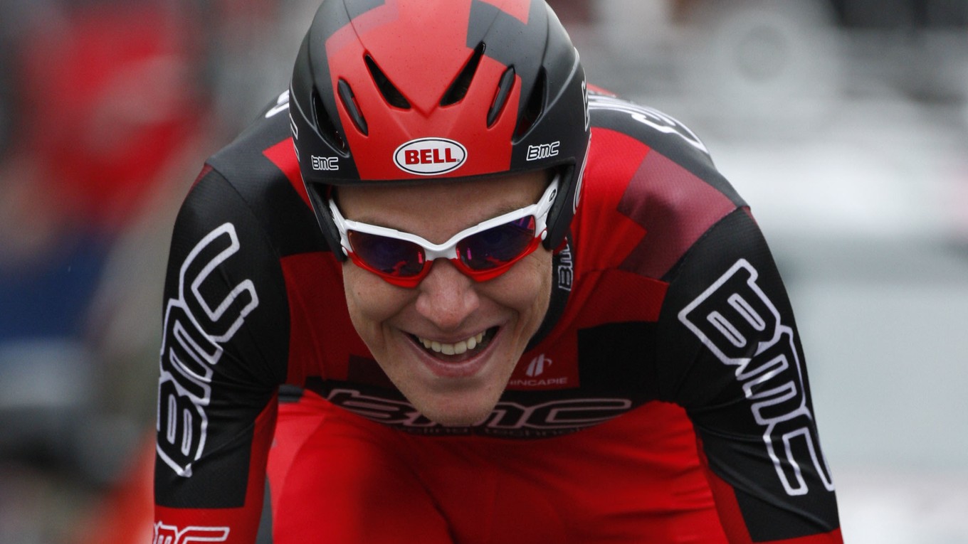 Brent Bookwalter z tímu BMC Racing.