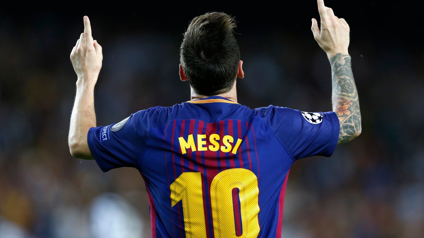 Lionel Messi dal Juventusu dva góly, o tretí ho obrala žrď.