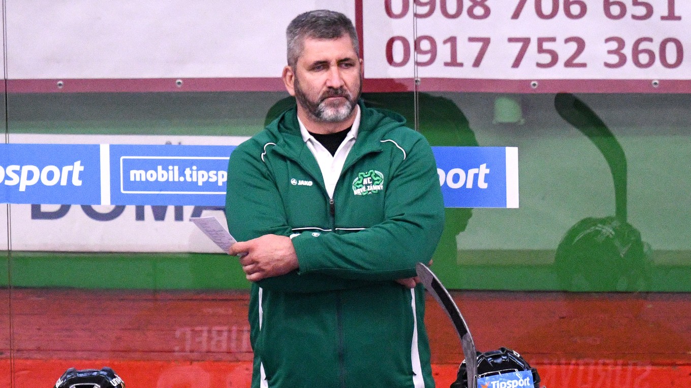 Štefan Mikeš, tréner Nových Zámkov.
