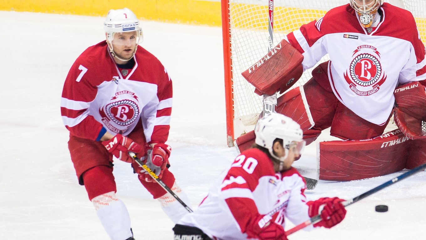 Hráči Viťazu Podoľsk.