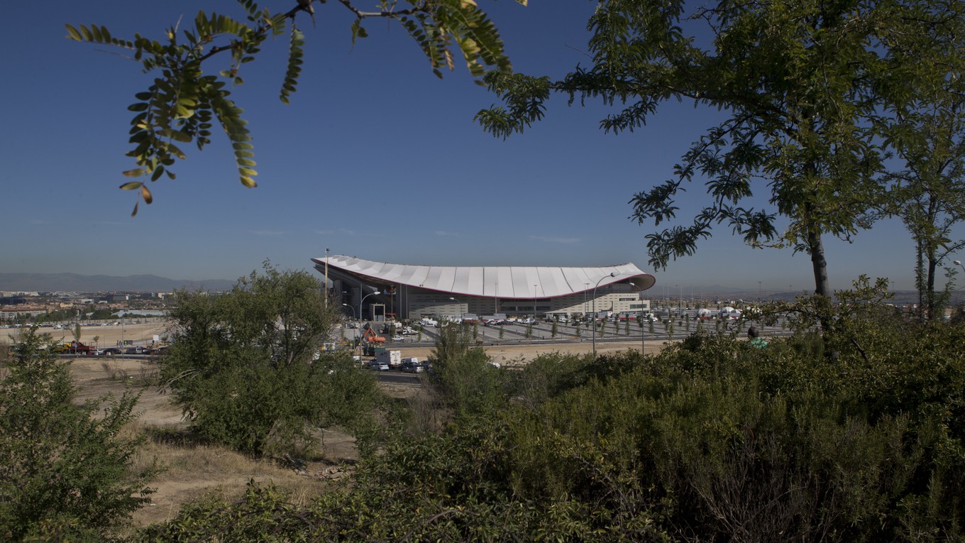 Wanda Metropolitano, nový domov futbalistov Atletica Madrid.