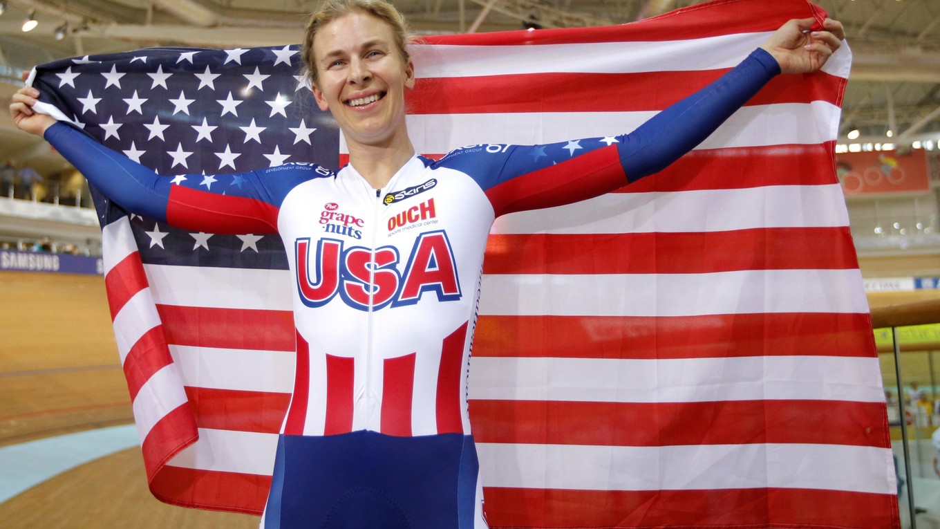 Sarah Hammerová patrí k najoceňovanejším dráhovým cyklistkám v USA.