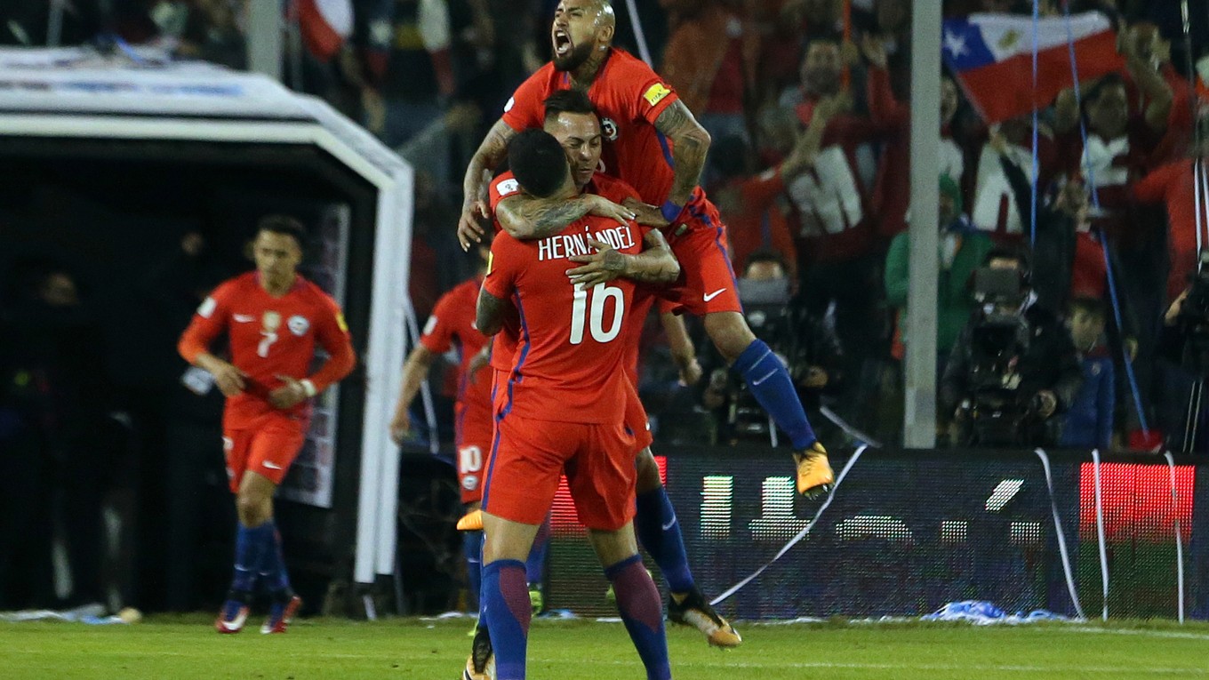 Čile porazilo Ekvádor a posunulo sa na tretie miesto tabuľky.