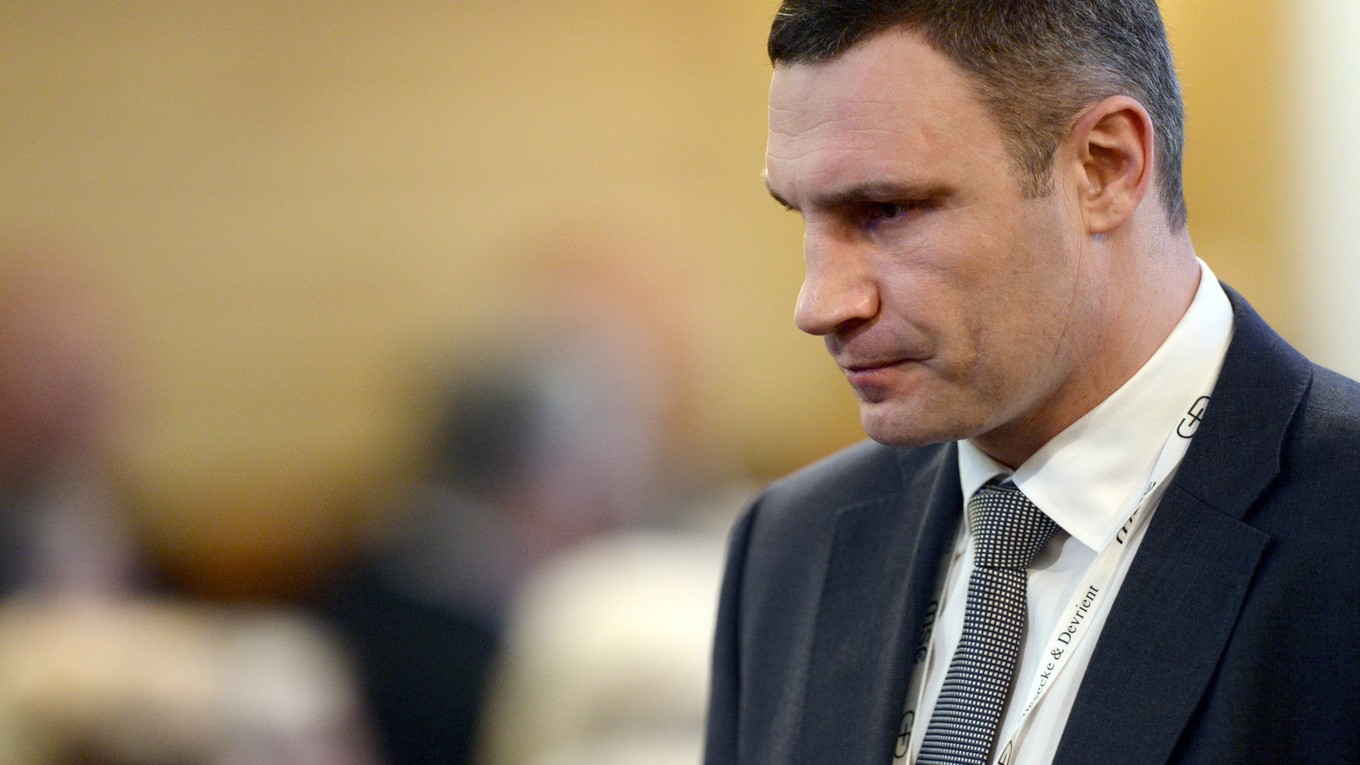 Vitalij Kličko sa v posledných rokoch venuje politike.