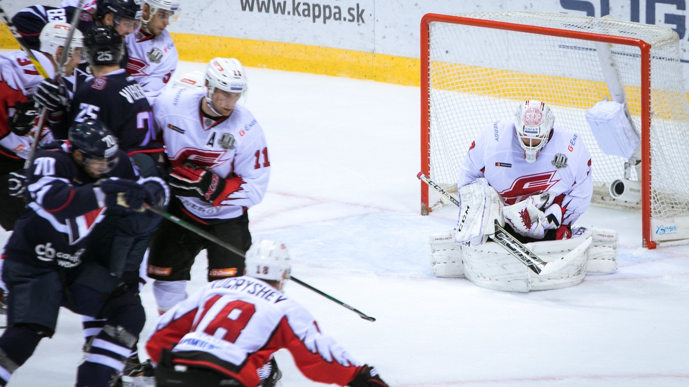 Ruský klub Avangard Omsk požiadal svojich fanúšikov o darovanie krvi v súvislosti s operáciou útočníka Nikolaja Lemťugova, ilustračná snímka.