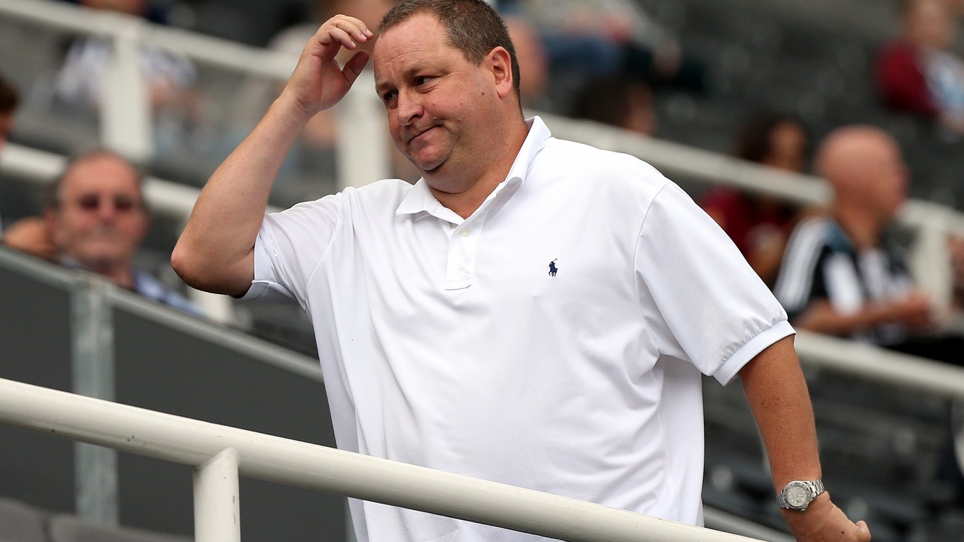 Mike Ashley vlastní Newcastle od roku 2007.