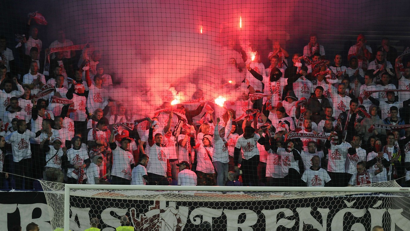Fanúšikovia AS Trenčín.