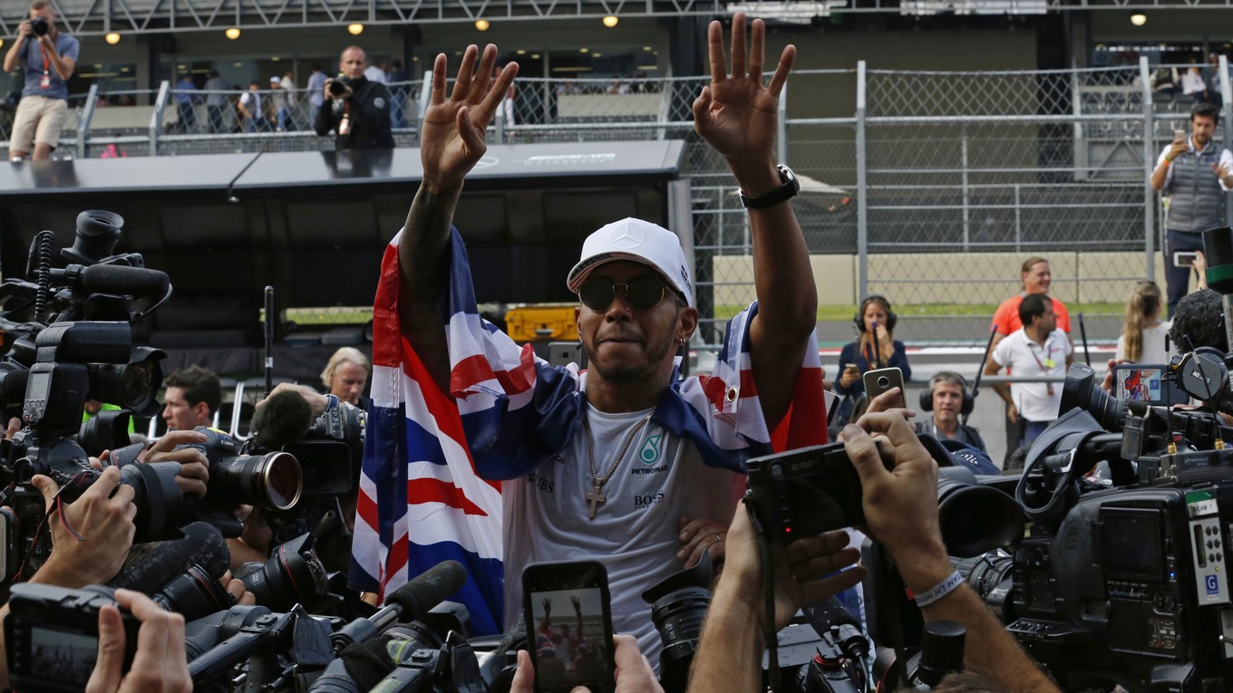 Lewis Hamilton.