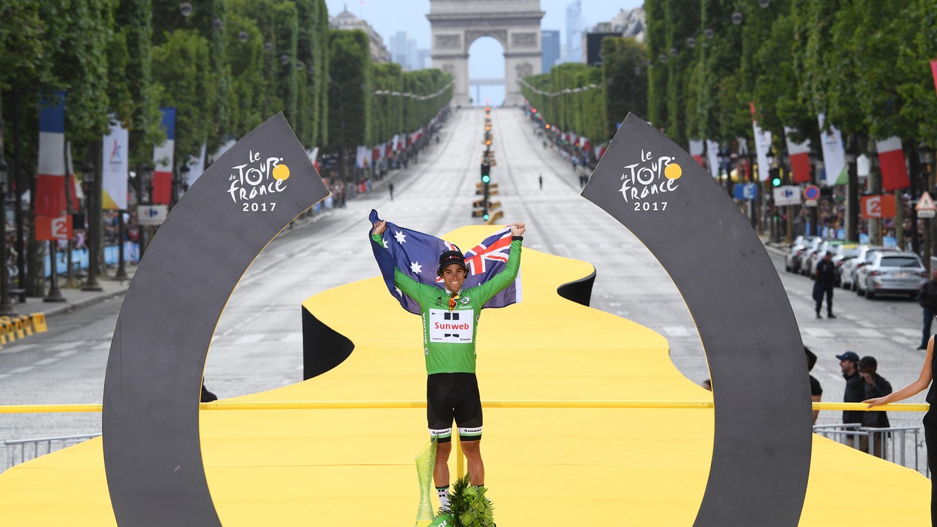 Michael Matthews tento rok prvýkrát v kariére získal zelený dres na Tour de France.