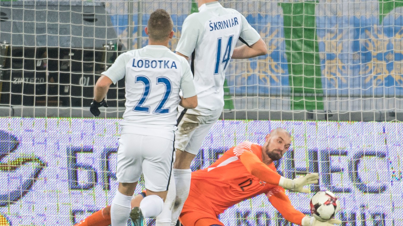 Moment, ktorý rozhodol - Martin Polaček inkasuje gól na 1:2.