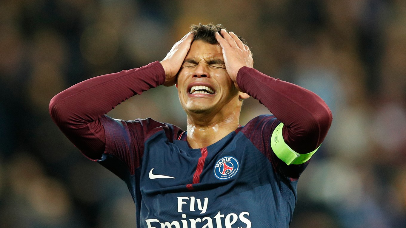 Reakcia Thiaga Silvu po nepremenenej šanci.