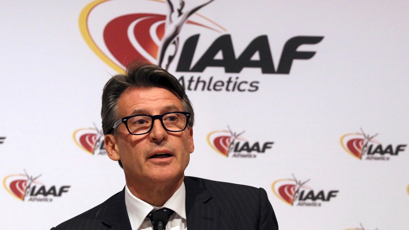 Šéf svetovej atletiky Sebastian Coe.