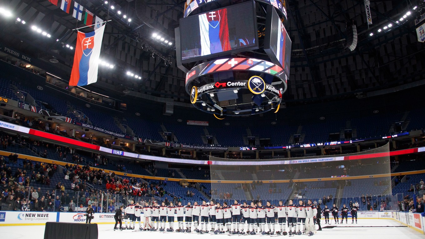 Slováci bojujú v treťom zápase na MS do 20 rokov v USA.