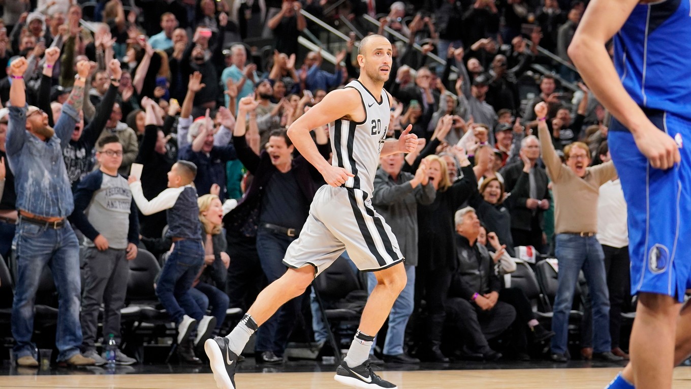 Manu Ginóbili je legendou NBA.
