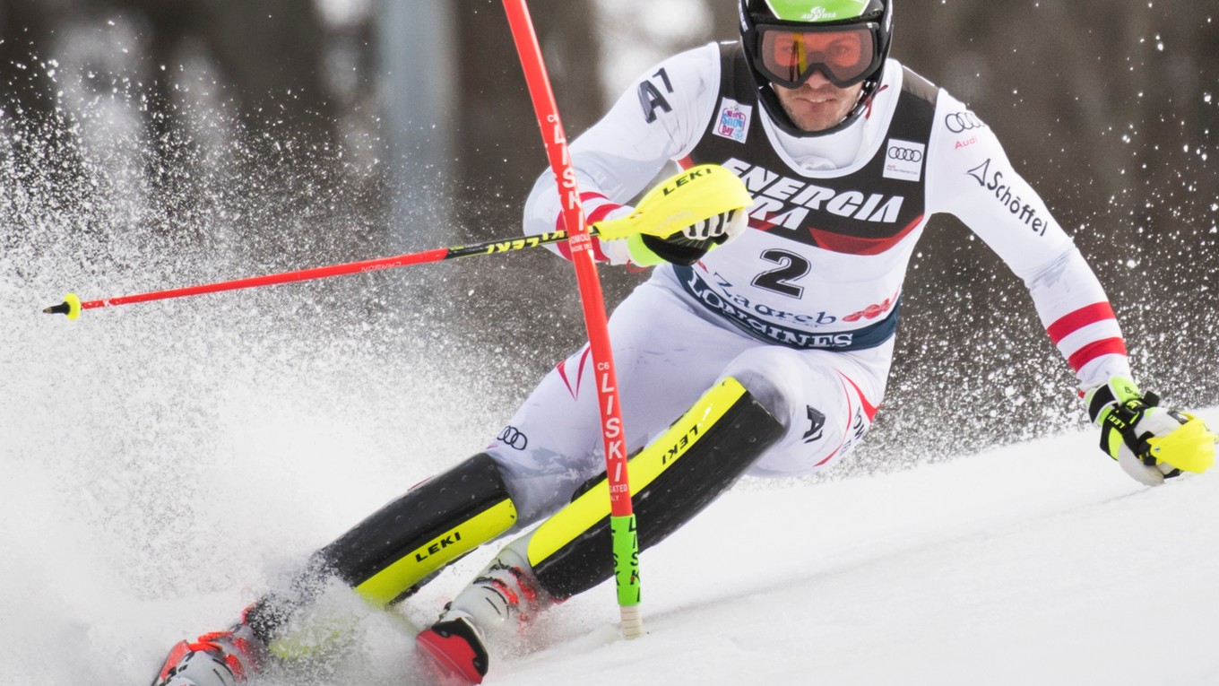 Rakúšan Michael Matt zvíťazil v 1. kole slalomu v Záhrebe.