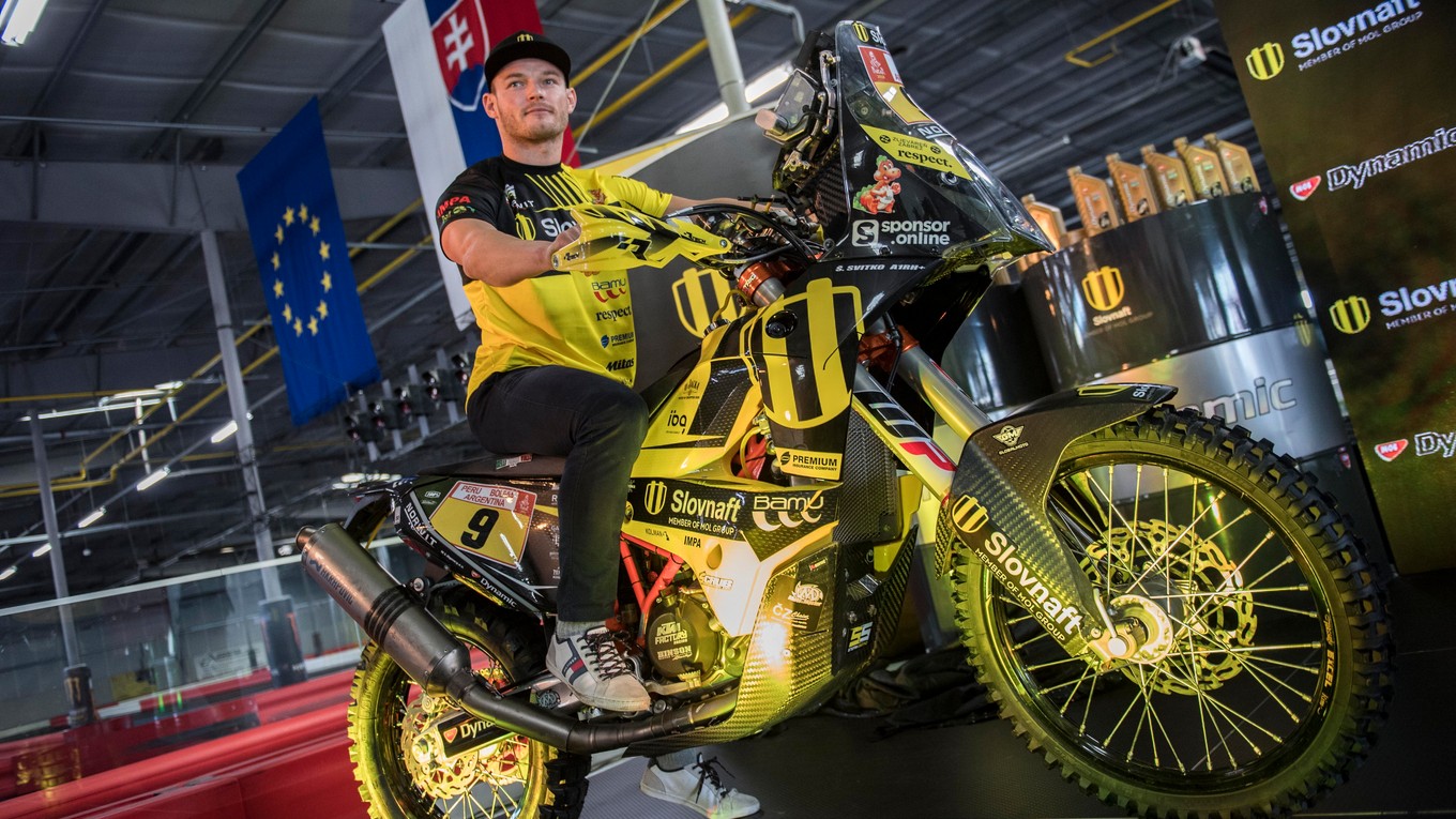 Štefan Svitko absolvuje na motocykli KTM svoj deviaty Dakar.