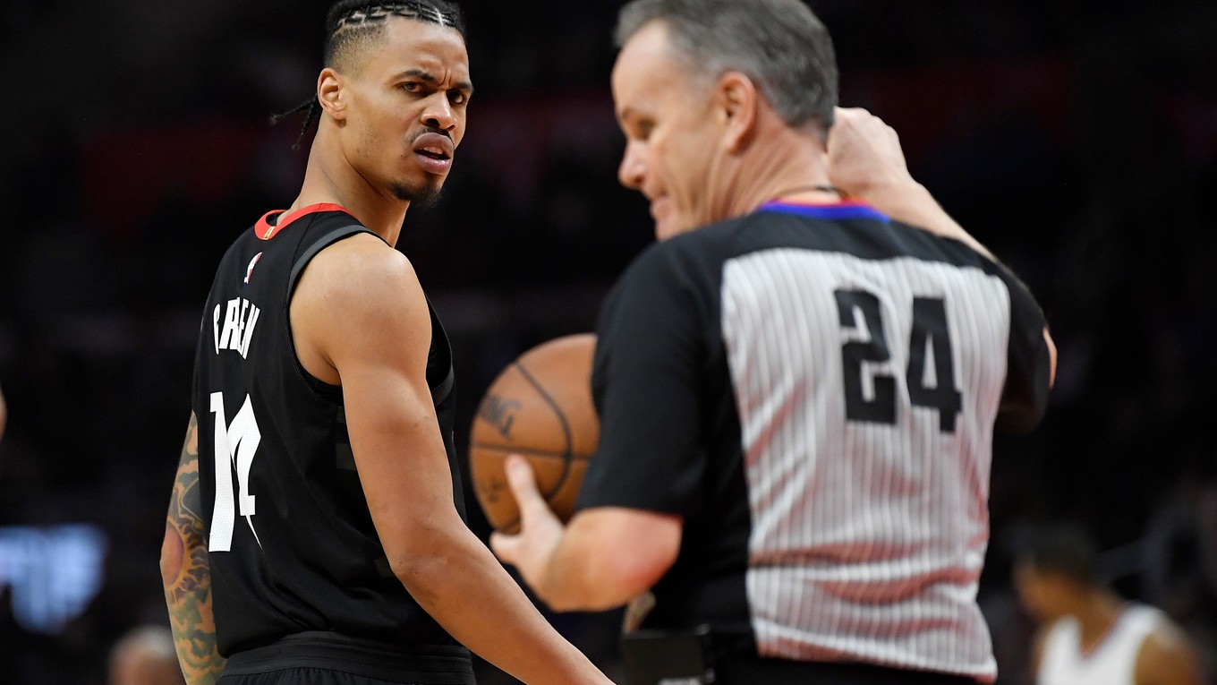 Gerald Green z Houstonu Rockets.