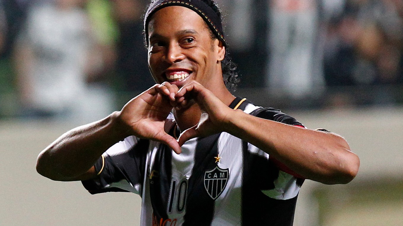 Brazílčan Ronaldinho.