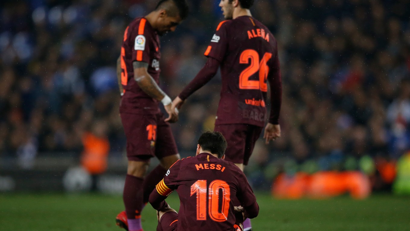 Lionel Messi opäť nepremenil penaltu. 