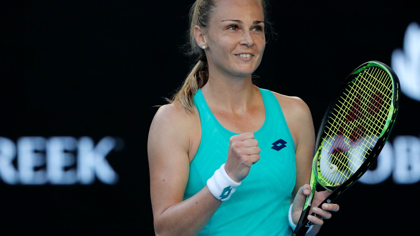 Magdaléna Rybáriková si na Australian Open 2018 zahrá v osemfinále.