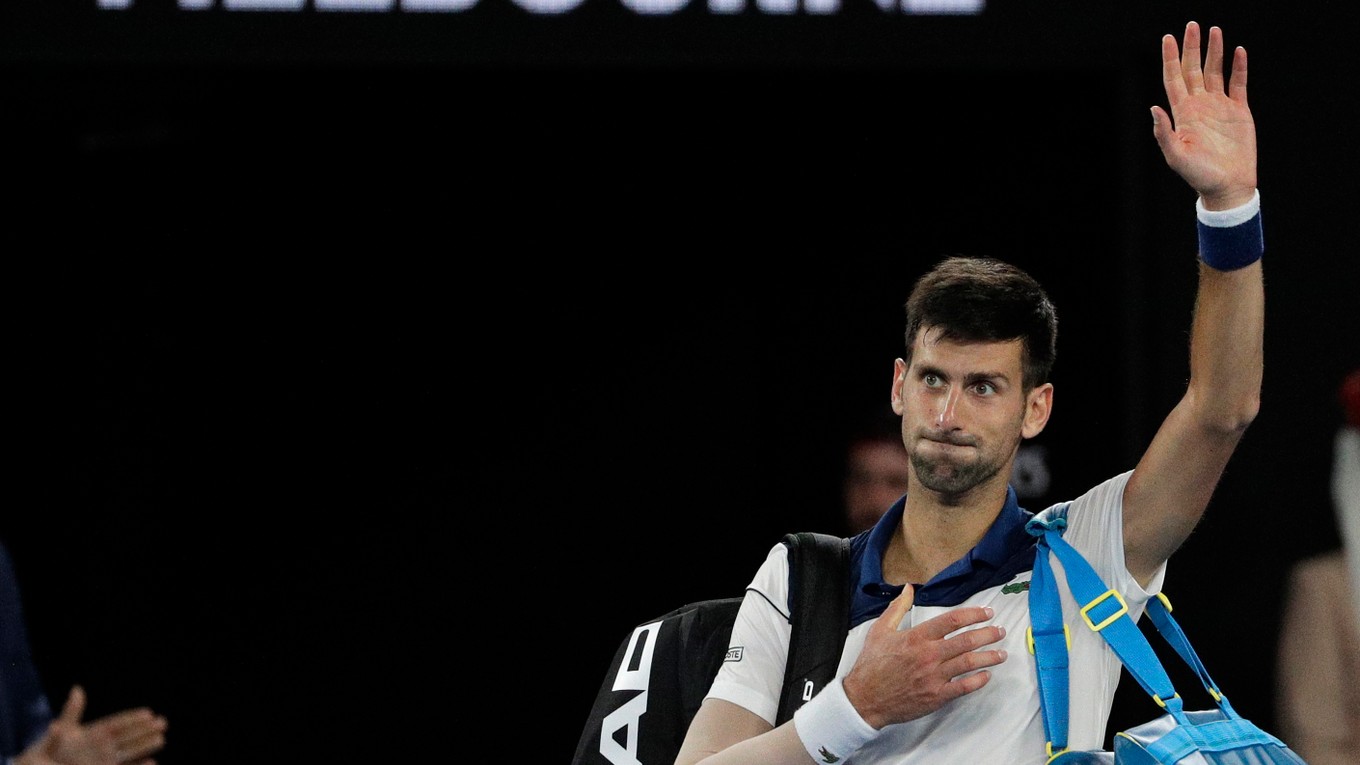 Novak Djokovič na Australian Open 2018 skončil v osemfinále.