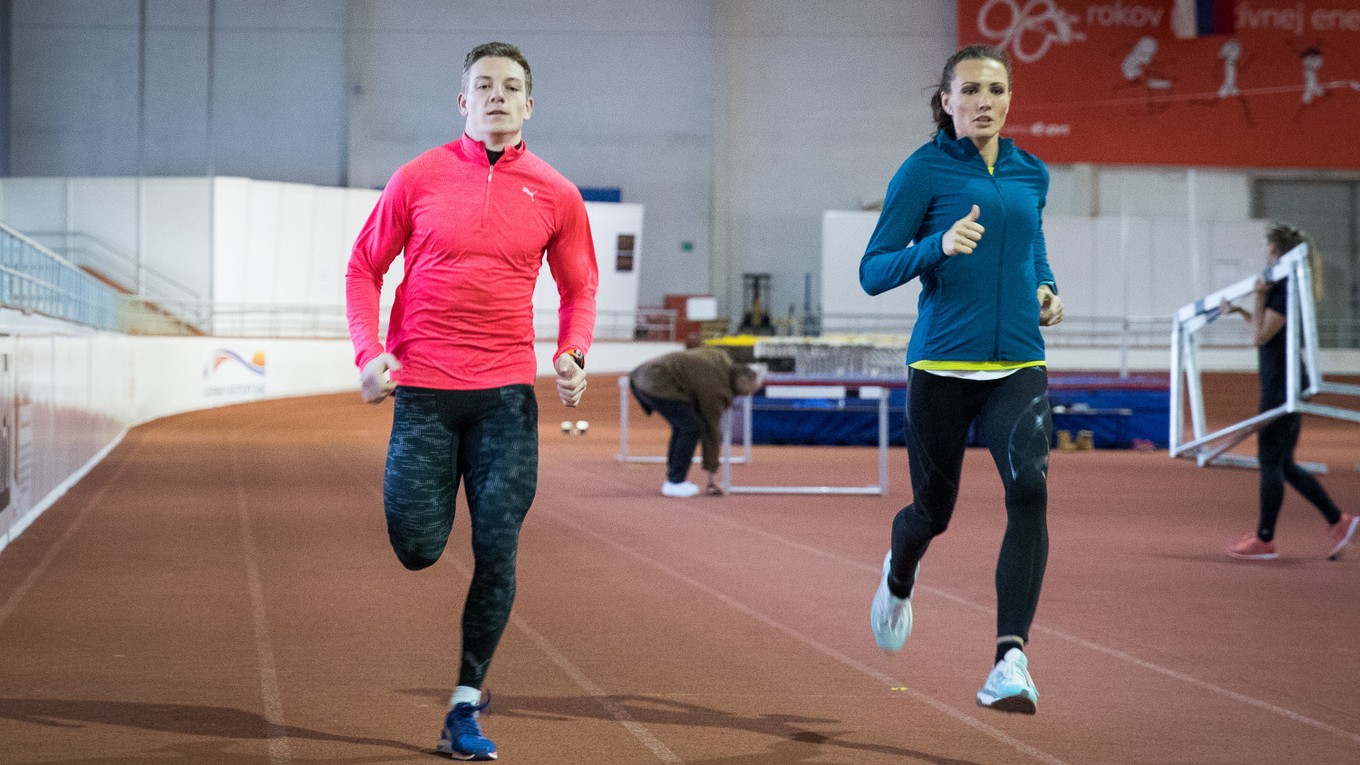Bežci Ján Volko a Iveta Putalová trénovali spolu.