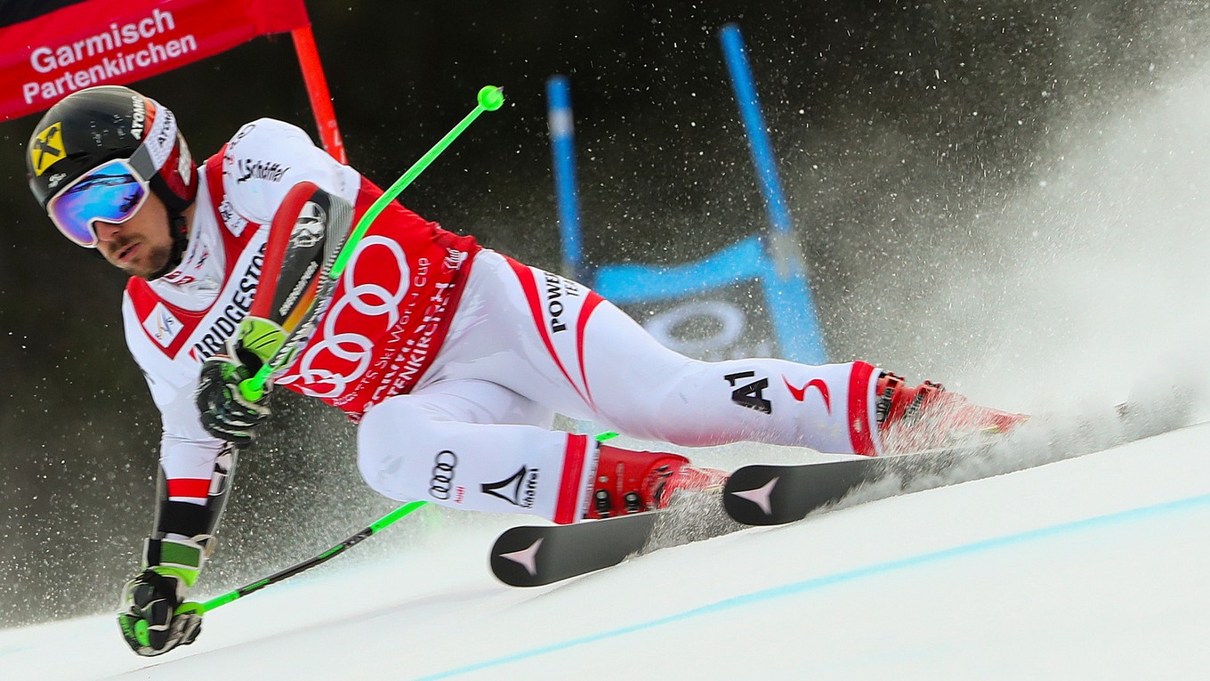 Marcel Hirscher zvíťazil v obrovskom slalome v Ga-Pa.