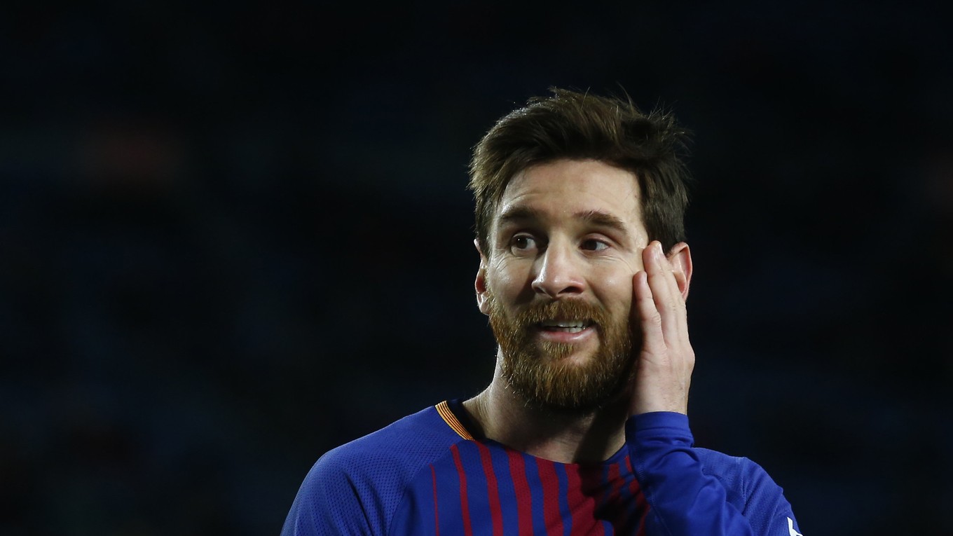 Lionel Messi asistoval na jediný gól v zápase.