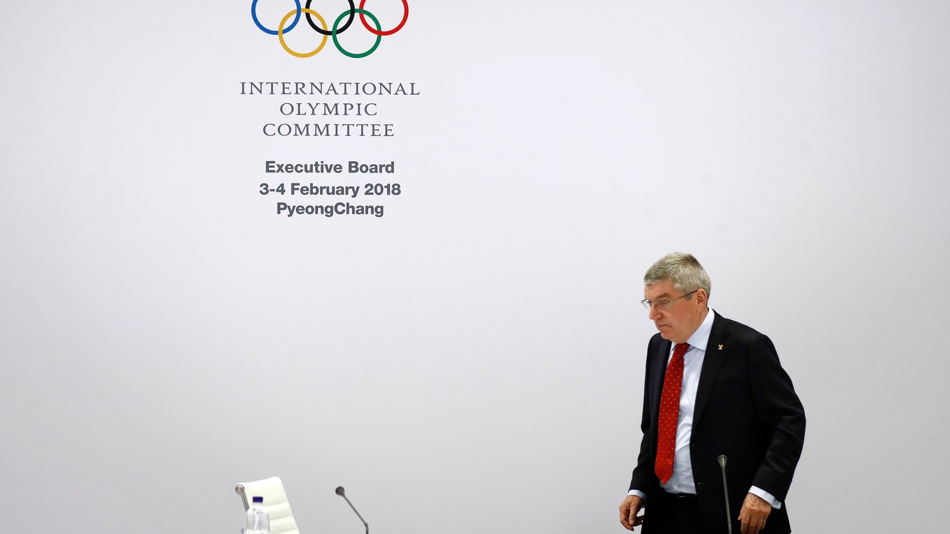 Prezident Medzinárodného olympijského výboru Thomas Bach.