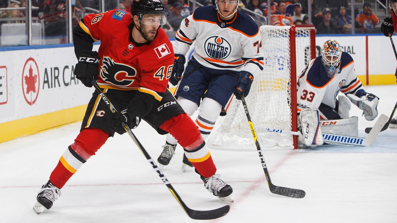 Marek Hrivík bojuje na farme o to, aby dostal šancu v prvom tíme Calgary Flames.