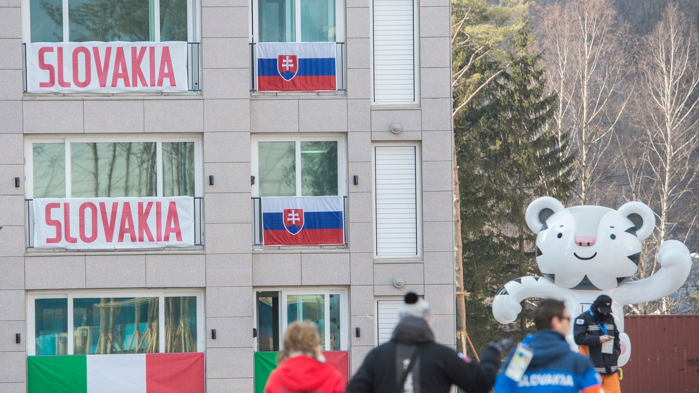 Ubytovanie slovenskej výpravy.