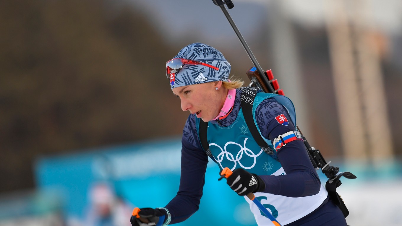 Anastasia Kuzminová zabojuje o svoju tretiu medailu na olympiáde v Pjongčangu.