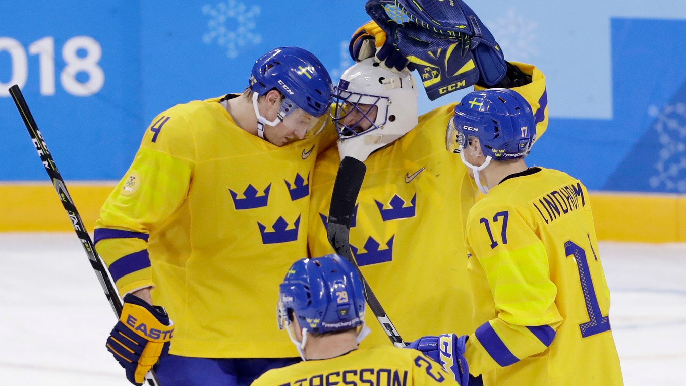 Švédski hokejisti zdolali Nemecko.