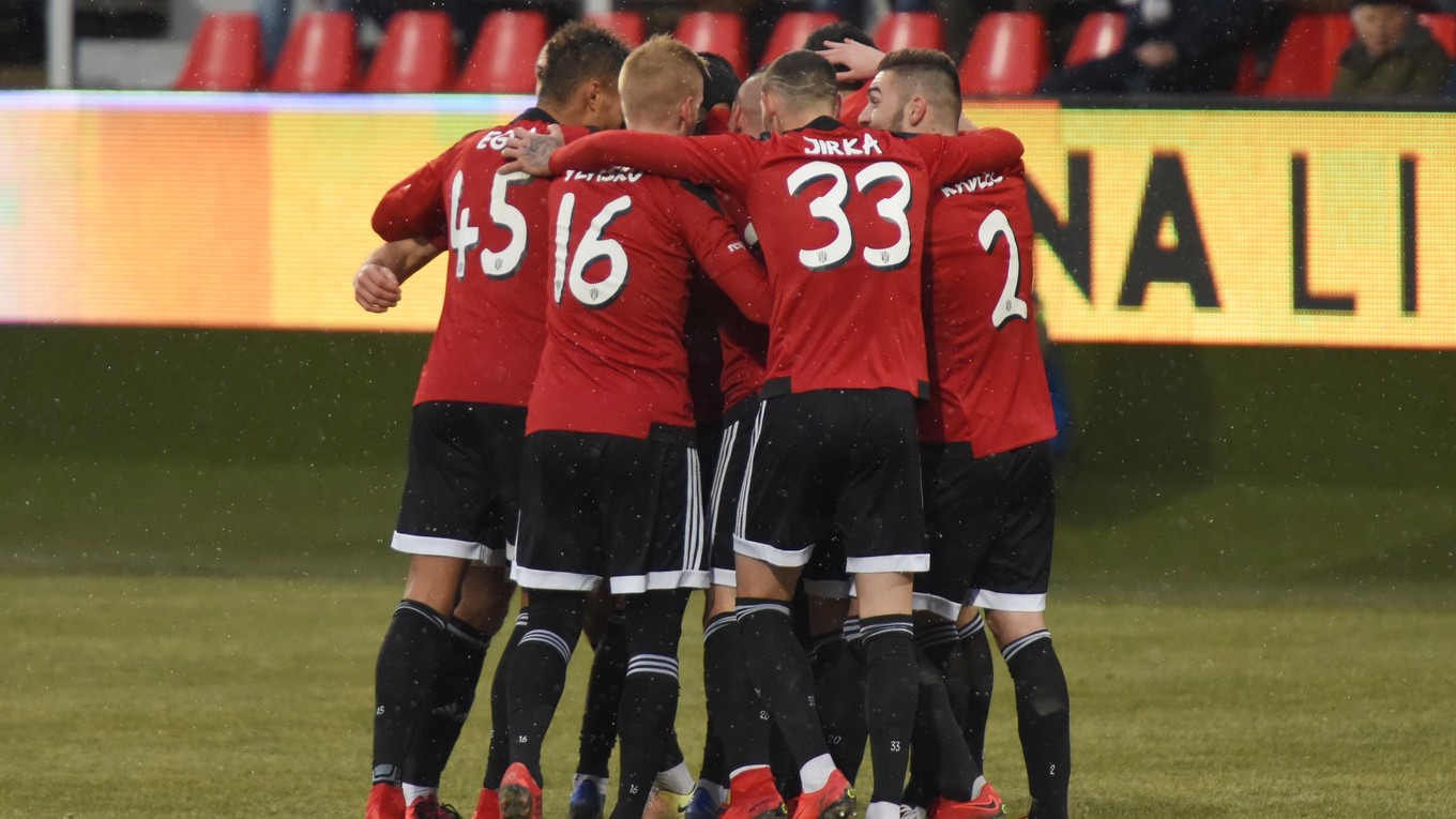 Ako prví mali istotu účasti v nadstavbovej časti o titul futbalisti Spartaka Trnava.