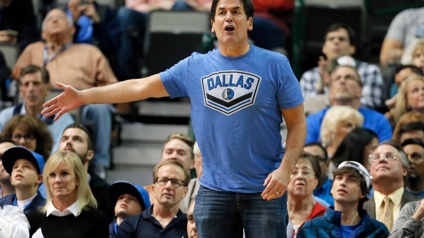 Mark Cuban - majiteľ basketbalového klubvu Dallas Mavericks.