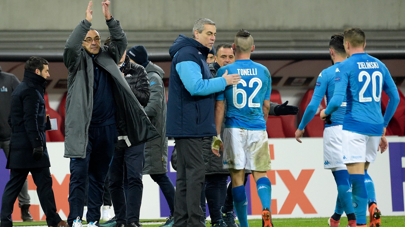 Neapol bol po zápase s Lipskom sklamaný. Mal blízko k postupu.
